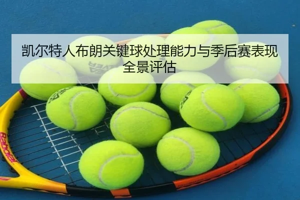 凯尔特人布朗关键球处理能力与季后赛表现全景评估